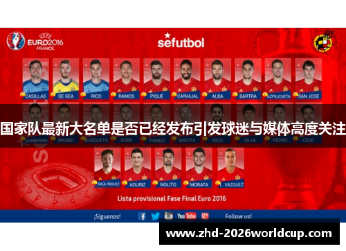 国家队最新大名单是否已经发布引发球迷与媒体高度关注 国家队最新大名单是否已经发布引发球迷与媒体高度关注